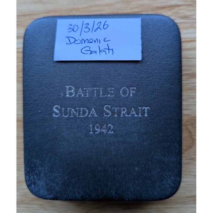 $5 PROOF 2002 BATTLE OF SUNDRA STRAIGHT 