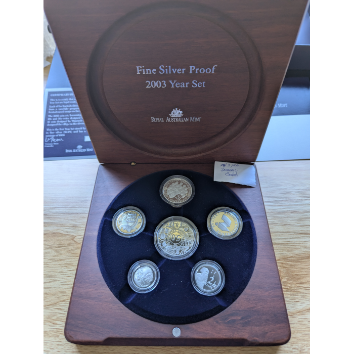 RAM 2003 FINE SILVER  99.9% PROOF COIN MINTAGE ONLY 6500   PRICE DROP