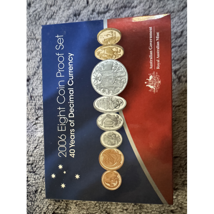 2006 RAM 40 yrs of Decimal Currency Proof set 
