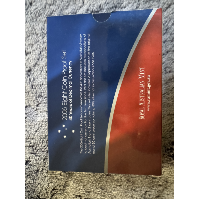 2006 RAM 40 yrs of Decimal Currency Proof set 
