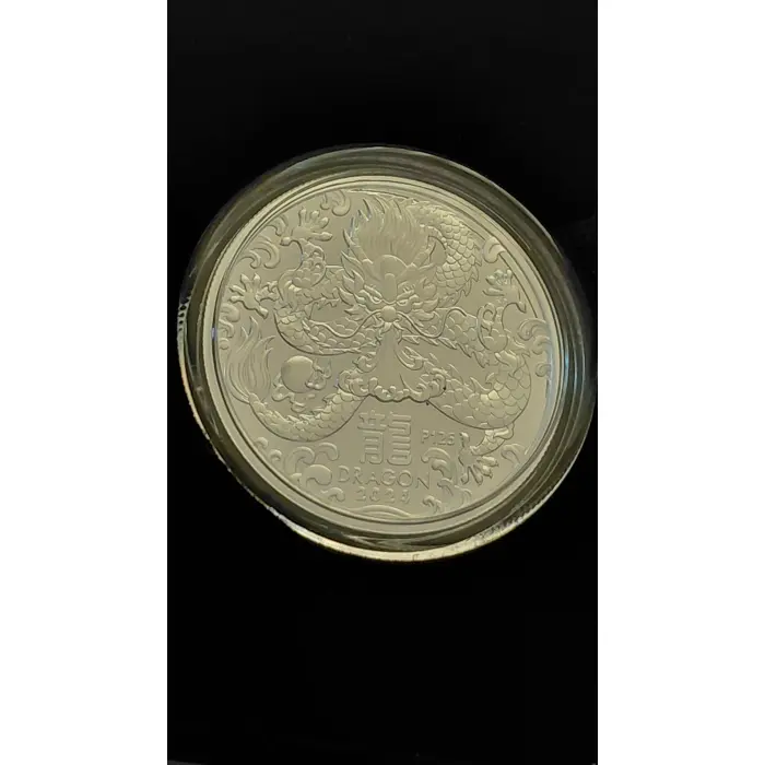 Silver -  1/2 oz Silver 2024 Year of the Dragon  