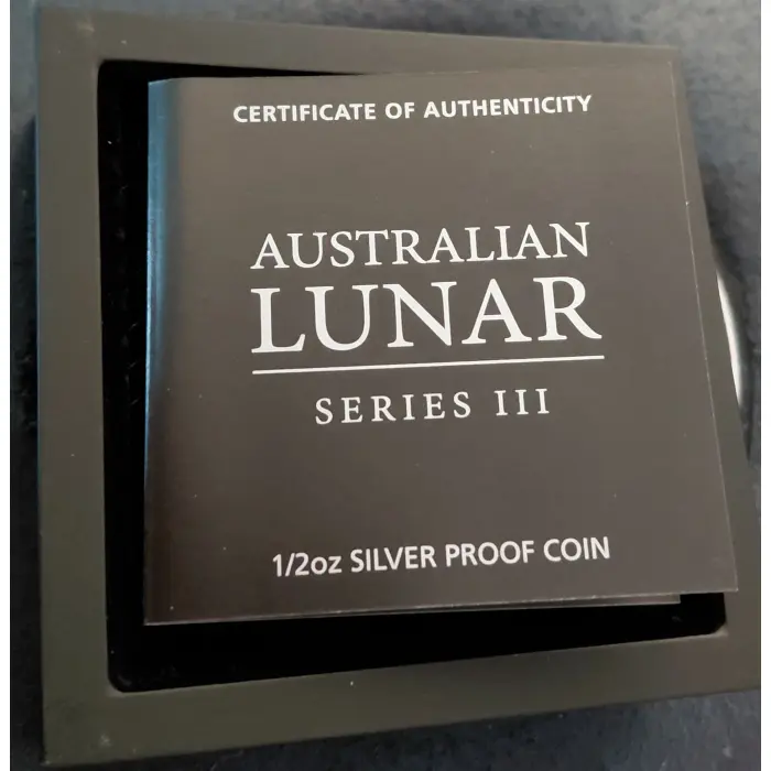 Silver -  1/2 oz Silver 2024 Year of the Dragon  