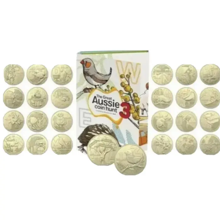 (NB) The Great Aussie COIN HUNT 3 Collection - Official 26 Coins in Collectors Folder