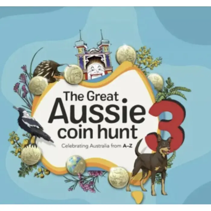 (NB) The Great Aussie COIN HUNT 3 Collection - Official 26 Coins in Collectors Folder