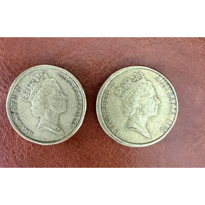1998 scare $2 coin
