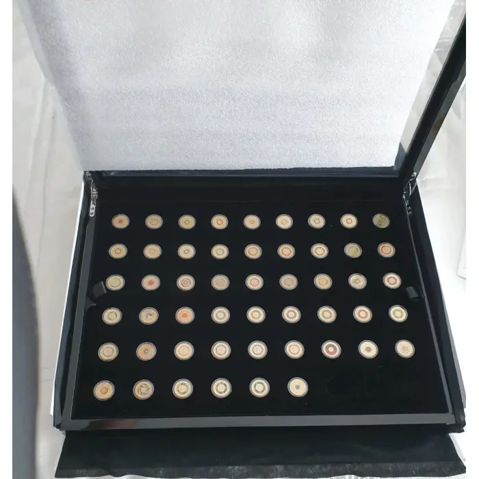 2012-2022 colour $2,  51-coin unc collection set. RARE only 10 sets released