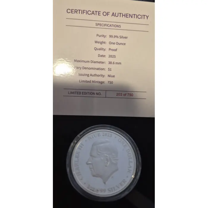 2025 Hummingbird  Silver Proof