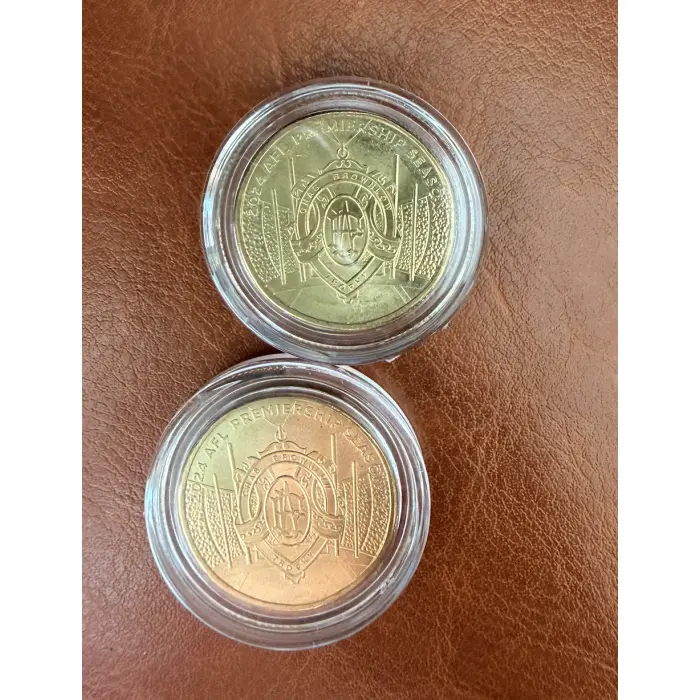 2024 AFL Premiership Season Brownlow Medal $1 coin