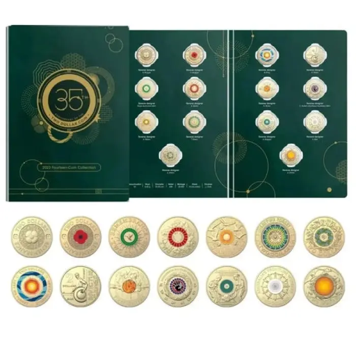 2023 RAM $2 - 35th Anniversary Of The $2 Coin - 14 Coin Set