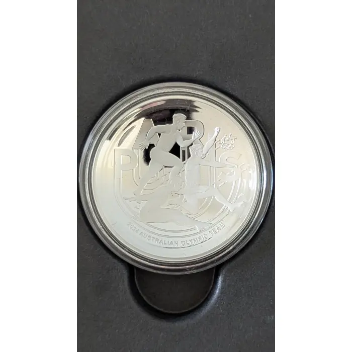 2024 $5 Silver Proof  1oz Australian Olympic Team Dome Coin | Only 2,024 Minted