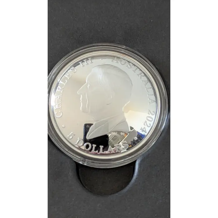 2024 $5 Silver Proof  1oz Australian Olympic Team Dome Coin | Only 2,024 Minted