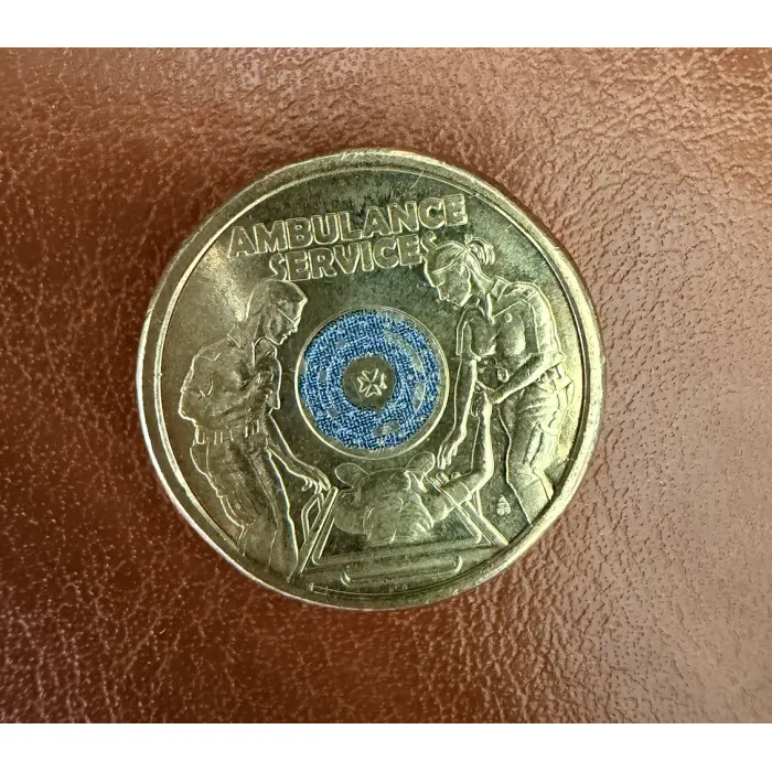 4 coin pack - Police, Firefighters, Ambulance and Frontline Workers UNC
