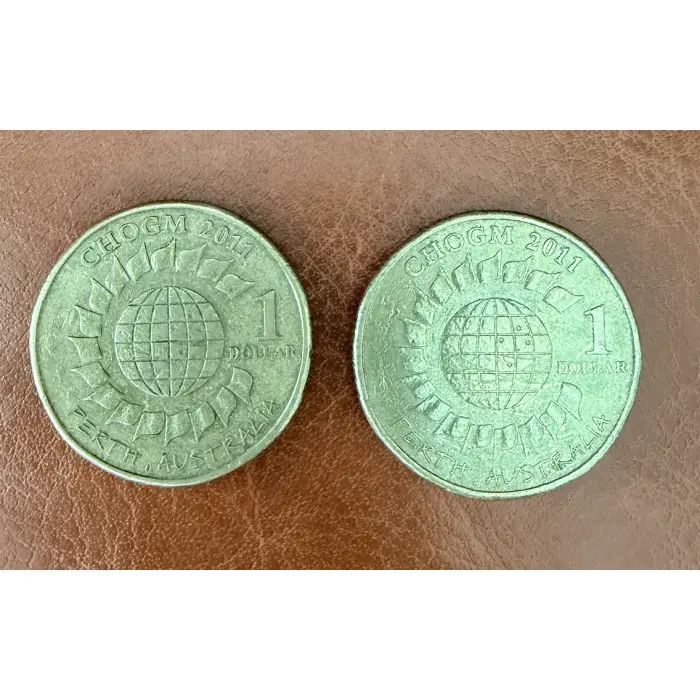 2011 CHOGM $1 coin
