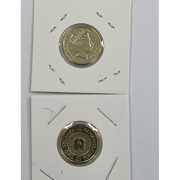 🌟 2012 UNC  $2 Gold Poppy Coin 
