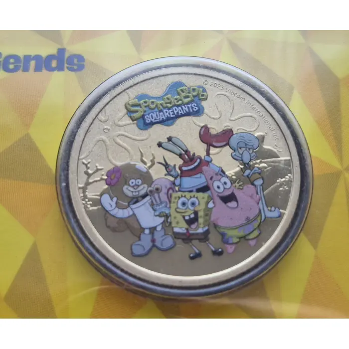 2025 Spongebob Unc coin