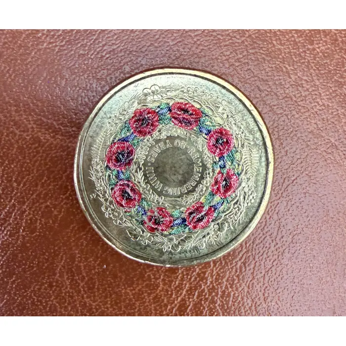 Military Coin Pack - WW2 Dove, Indigenous Military, Peacekeeping, Poppy Wreath 