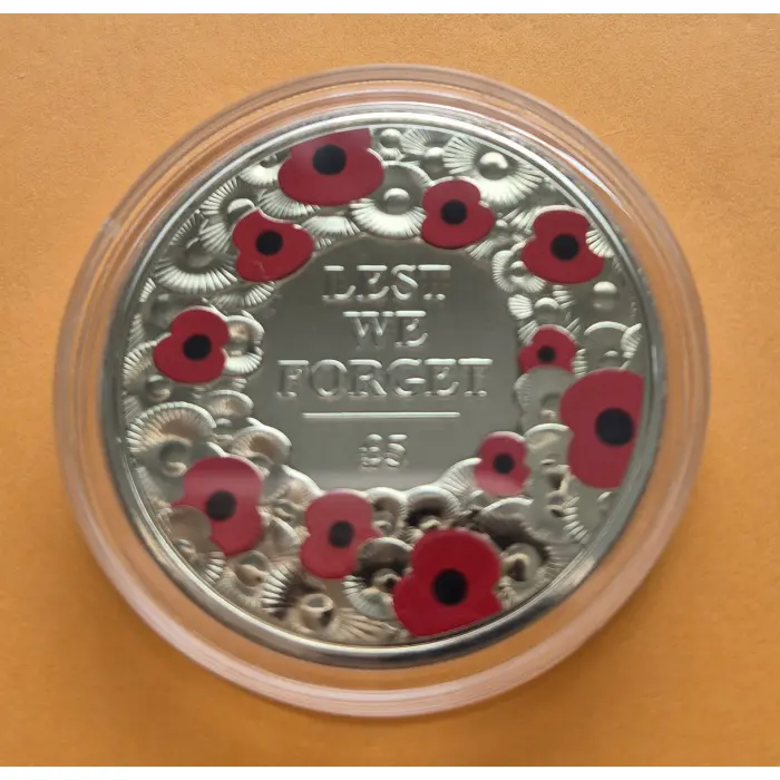2015 Jersey Remembrance Poppy 
