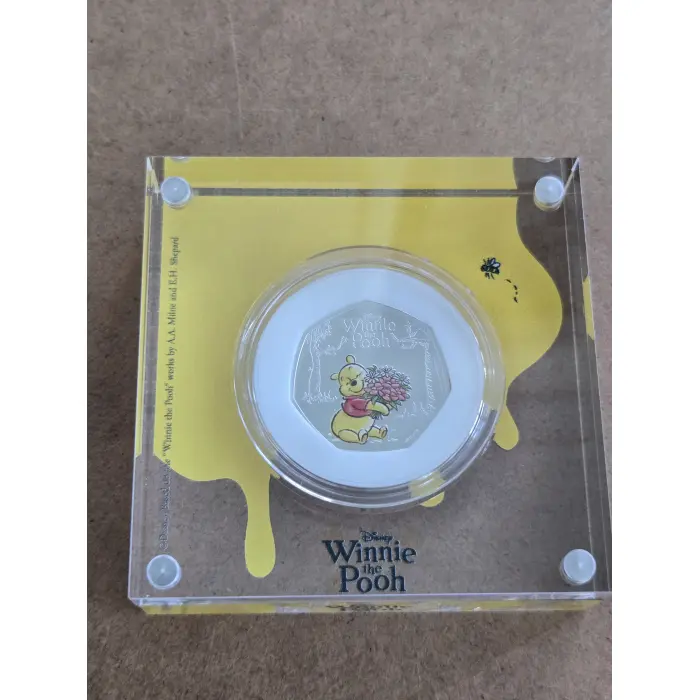 2026 100yrs of Winnie The Pooh UK50 Silver Proof coin
