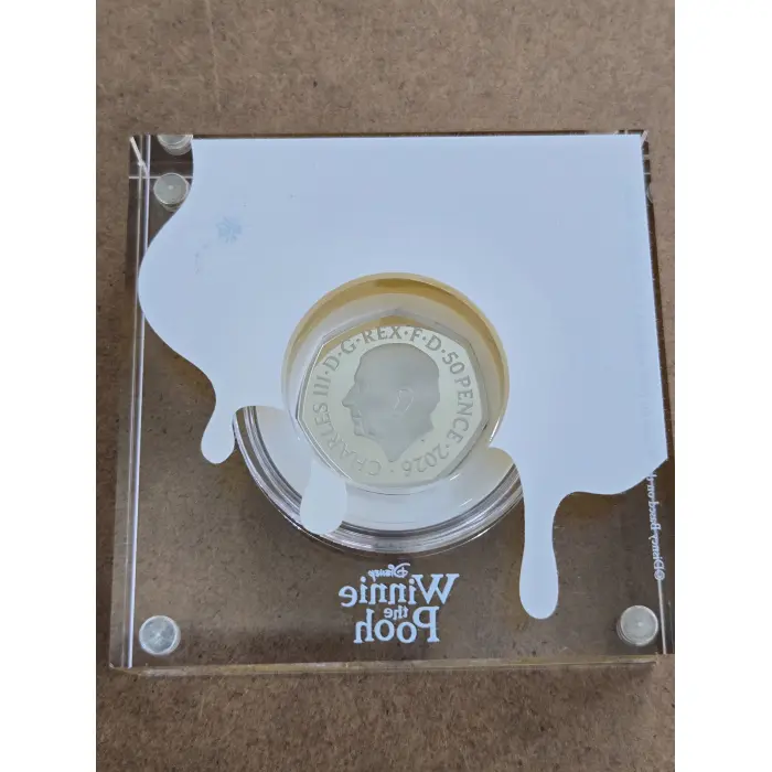 2026 100yrs of Winnie The Pooh UK50 Silver Proof coin
