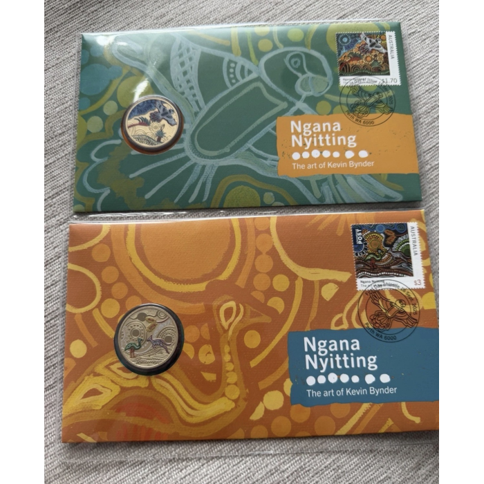 2024 Kalkadoon Dreaming & 2025  3x Ngana Nyitting PNC Coin
