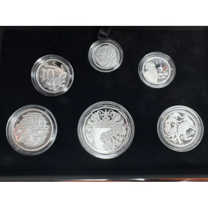 2025 Six coin fine silver proof  year set. 
