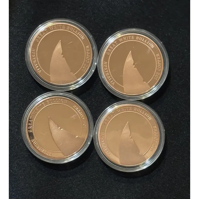 Blue Banded Bee 1oz Copper GWB Rounds x 2