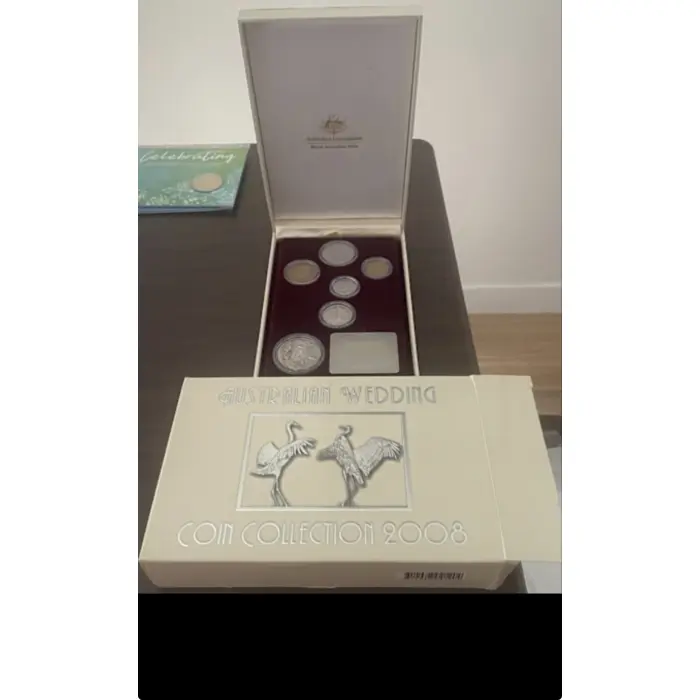 2008 Australian wedding coin collection 