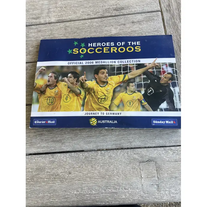 2006 Socceroos Official Medallion Collection Album - Heroes of the Socceroos