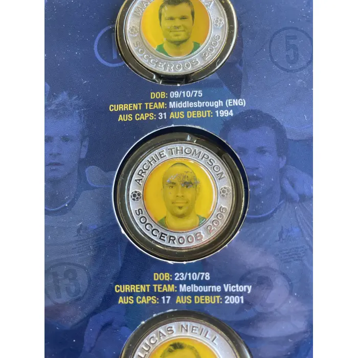 2006 Socceroos Official Medallion Collection Album - Heroes of the Socceroos