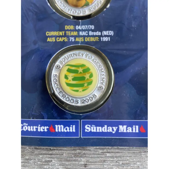 2006 Socceroos Official Medallion Collection Album - Heroes of the Socceroos