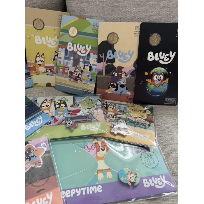 2026 - BIG BLUEY BUNDLE.  Check description for what’s included. 