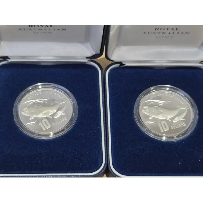 Australia's Endangered Species Silver 4 coin set