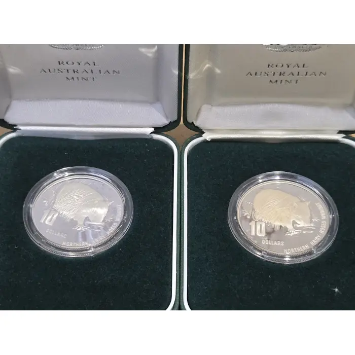 Australia's Endangered Species Silver 4 coin set