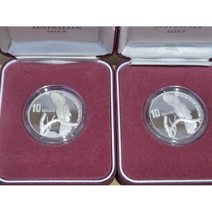 Australia's Endangered Species Silver 4 coin set