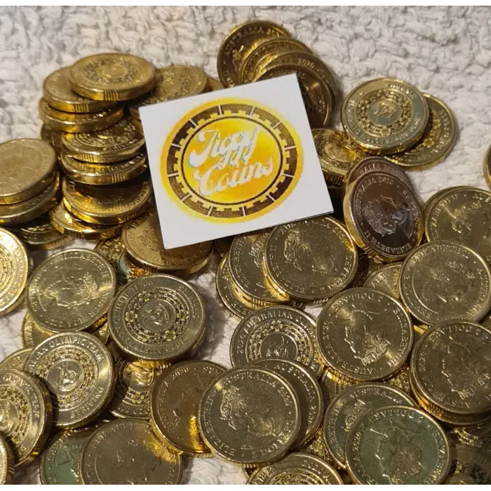 2020 $2 YELLOW TOKYO OLYMPIC GAMES STRIVING AUSTRALIAN TWO DOLLAR COIN CIRC