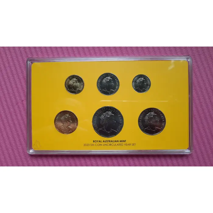 2023 Vegemite Centenary 6 Coins Uncirculated Year Set