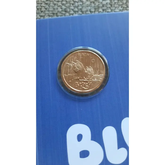 2026 Bluey Rain $2 Privy Mark Carded Coin