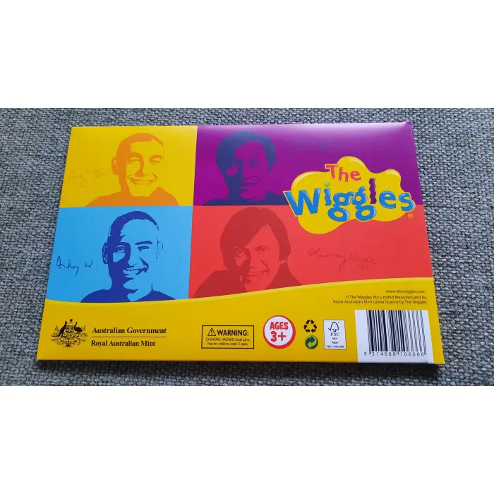 2021 30 Years of the Wiggles $2 and $1 Uncirculated Six-Coin Set