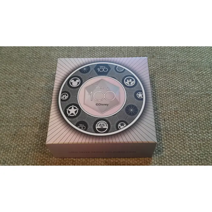 2023 Disney 100th Anniversary 1/2oz Silver Proof Coloured Coin