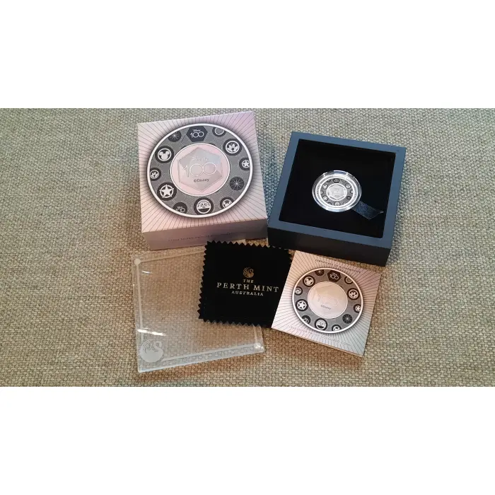 2023 Disney 100th Anniversary 1/2oz Silver Proof Coloured Coin