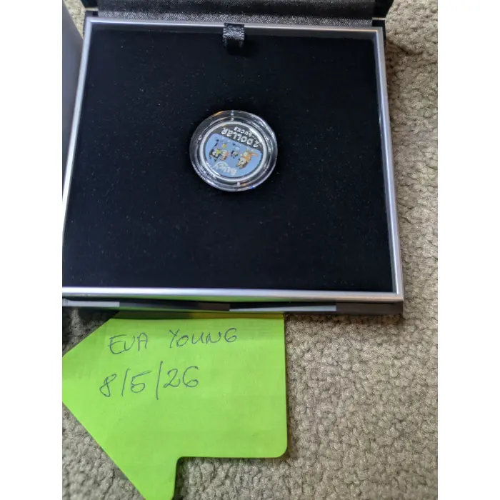 2026 Bluey silver proof $2 coin