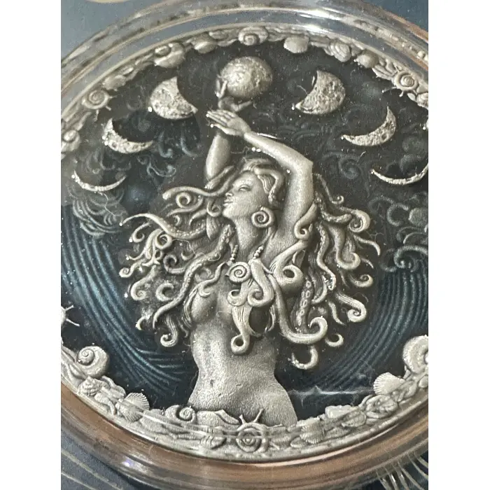 2023 Calypso 2oz Antiqued Silver 