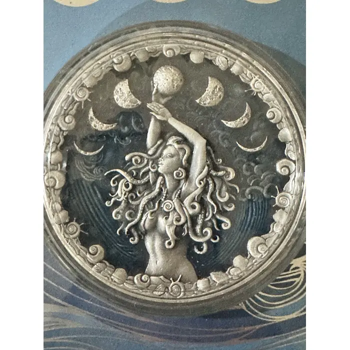 2023 Calypso 2oz Antiqued Silver 