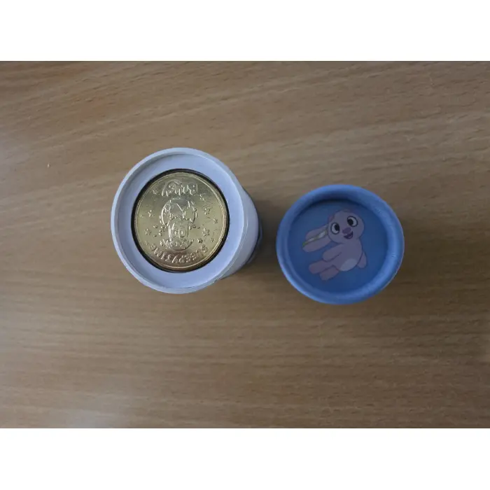 2026 $2 Bluey  5 coin folder & tube set with 2 x till coloured coins