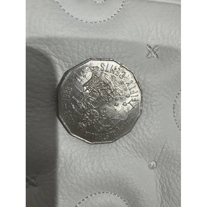 1988 50c circulated coin