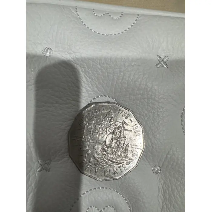 1988 50c circulated coin