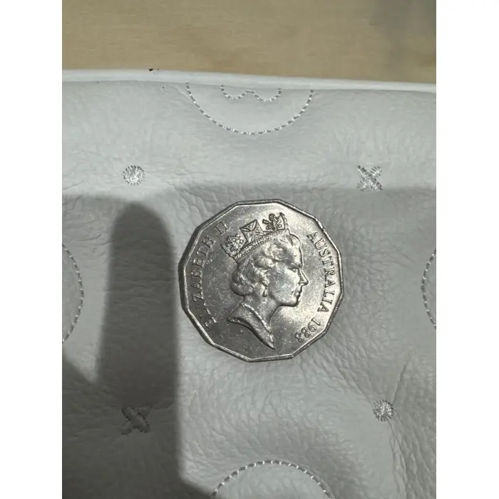 1988 50c circulated coin
