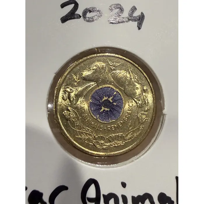 CIRC $2 bundle, 2012 Gold Poppy, colored 2019, 2024 & 2025