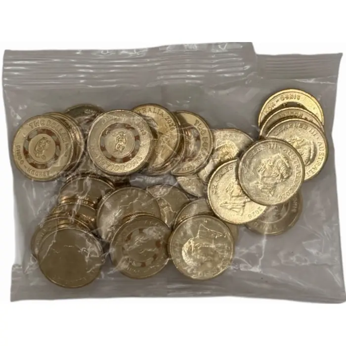 2026 $2 Bluey & Bingo UNC RAM Till Bag Set (50x $2 coins)