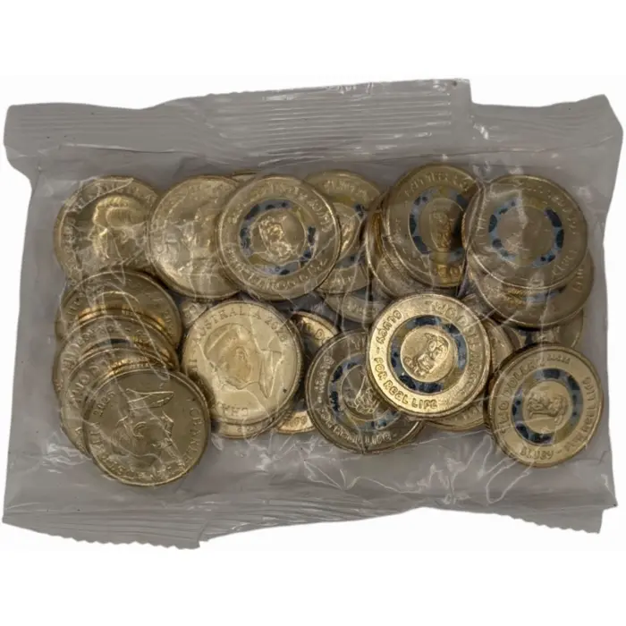 2026 $2 Bluey & Bingo UNC RAM Till Bag Set (50x $2 coins)